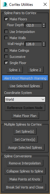 CorVex Utility Floater UI